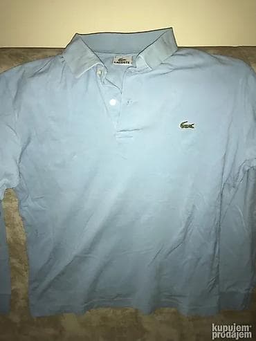 Original Lacoste duks M /L 100% cotton Svetloplava boja Ramena na lalafo.rs — 1 Original Lacoste duks M /L 100% cotton Svetloplava boja Ramena — 1