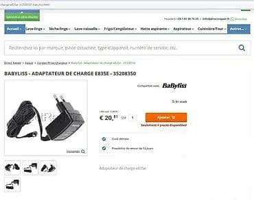 Orginalni punjač za ByByliss Aparat aparat; AC/DC ADAPTER; Output na lalafo.rs — 5 Orginalni punjač za ByByliss Aparat aparat; AC/DC ADAPTER; Output — 5