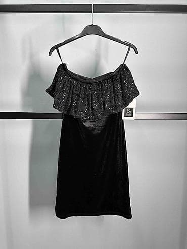 🔥Elegantna mini haljina – crna, bez bretela, baršunasti materijal 1999 na lalafo.rs — 3 🔥Elegantna mini haljina – crna, bez bretela, baršunasti materijal 1999 — 3