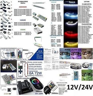 ARMATURE Led paneli hrom led trake led reflektori. Led paneli NOVI na lalafo.rs — 8 ARMATURE Led paneli hrom led trake led reflektori. Led paneli NOVI — 8