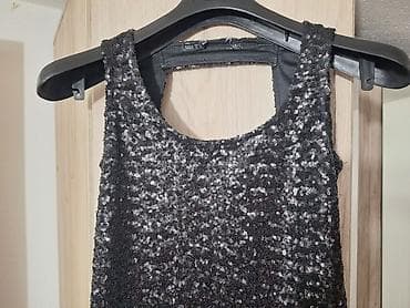 Prelepa kratka crna haljinica. Nošena jednom. Veličina L(40) ali više na lalafo.rs — 3 Prelepa kratka crna haljinica. Nošena jednom. Veličina L(40) ali više — 3