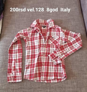 Shirts: Dečija košulja na dugmad, brenda Goodies. - Veličina: 128 (označeno 8) at lalafo.rs — 1 Shirts: Dečija košulja na dugmad, brenda Goodies. - Veličina: 128 (označeno 8) — 1