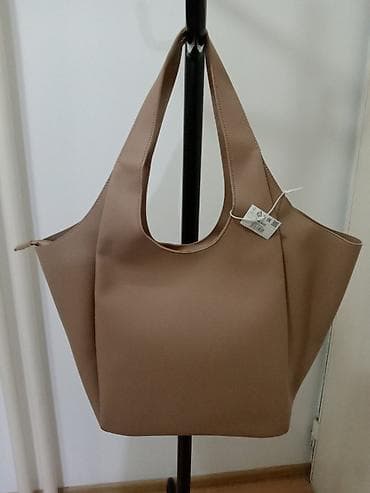 Elegantna torba za svaki dan – bež/tonu peska.Velika shopper na lalafo.rs Elegantna torba za svaki dan – bež/tonu peska.Velika shopper