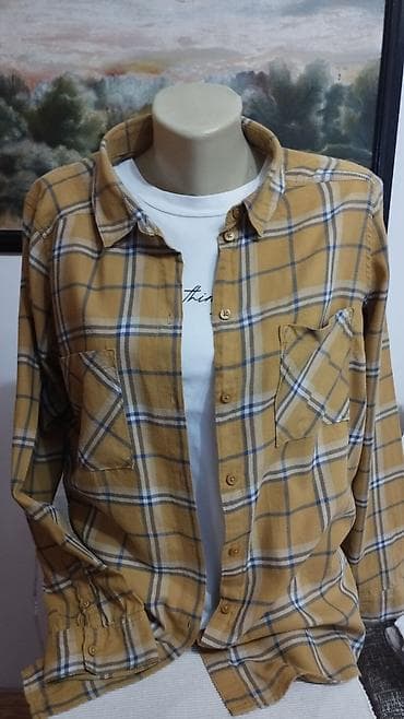 Karirana Divided košulja u oker boji. Topla i meka. Pogledajte i na lalafo.rs — 5 Karirana Divided košulja u oker boji. Topla i meka. Pogledajte i — 5