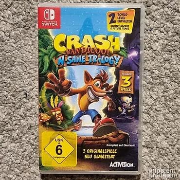 Prodajem original igricu za Nintendo Switch konzolu - CRASH Bandicoot na lalafo.rs — 1 Prodajem original igricu za Nintendo Switch konzolu - CRASH Bandicoot — 1