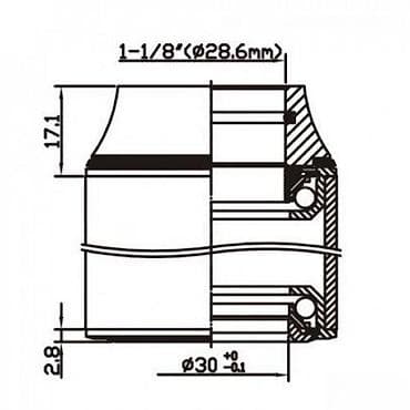 ŠOLJA VOLANA AHEAD 1 1/8 POLUINTEGRISANA, FE, BLACK | ŠOLJA VOLANA na lalafo.rs ŠOLJA VOLANA AHEAD 1 1/8 POLUINTEGRISANA, FE, BLACK | ŠOLJA VOLANA