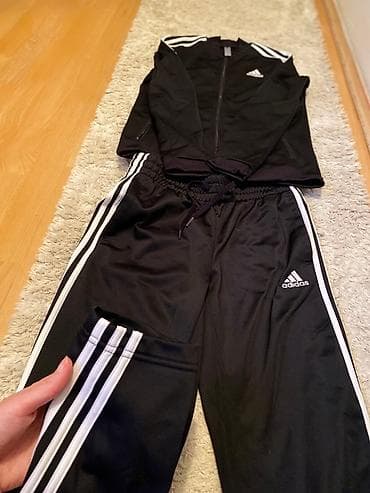 pantalone butiku ali: Adidas komplet trenerke – gornji deo + donji deo - Boja: crna sa na lalafo.rs — 1 pantalone butiku ali: Adidas komplet trenerke – gornji deo + donji deo - Boja: crna sa — 1