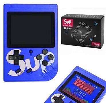 Ostale igre i konzole: Game Boy sa 400 igrica – plava boja Vratite se u detinjstvo i na lalafo.rs Ostale igre i konzole: Game Boy sa 400 igrica – plava boja Vratite se u detinjstvo i