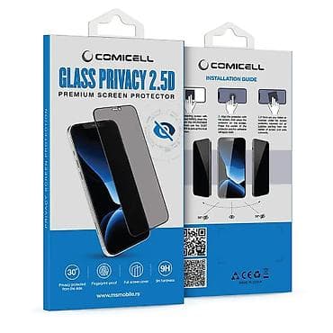 Folija za zastitu ekrana GLASS PRIVACY 2.5D full glue za iPhone 15 Pro na lalafo.rs Folija za zastitu ekrana GLASS PRIVACY 2.5D full glue za iPhone 15 Pro