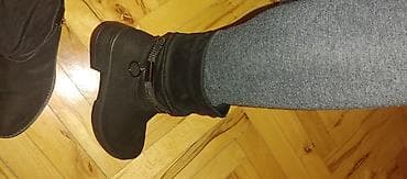 Ženske kratke čizme – crne - Model: kratke čizme do sredine lista at lalafo.rs — 3 Ženske kratke čizme – crne - Model: kratke čizme do sredine lista — 3