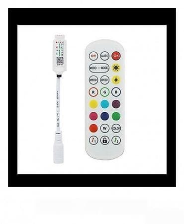 RGB Inteligentan kontroler MIC, MUZIČKI, APP, Bluetooth, IC. LED Strip na lalafo.rs — 9 RGB Inteligentan kontroler MIC, MUZIČKI, APP, Bluetooth, IC. LED Strip — 9