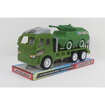 Igračka – vojni transporter sa tenkom - Set uključuje zeleni na lalafo.rs Igračka – vojni transporter sa tenkom - Set uključuje zeleni