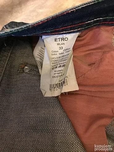 kom sa etiketom: Jeans, Etro, color - Blue at lalafo.rs — 6 kom sa etiketom: Jeans, Etro, color - Blue — 6