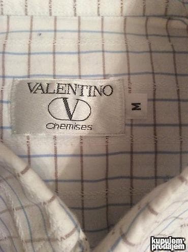 Muška košulja Valentino Roma Original Valentino kosulja L 100% cotton na lalafo.rs — 7 Muška košulja Valentino Roma Original Valentino kosulja L 100% cotton — 7