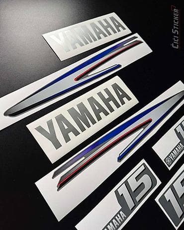 Transport: Kvalitetan komplet nalepnica za Yamaha Penta vanbrodski motor snage 15 at lalafo.rs — 4 Transport: Kvalitetan komplet nalepnica za Yamaha Penta vanbrodski motor snage 15 — 4