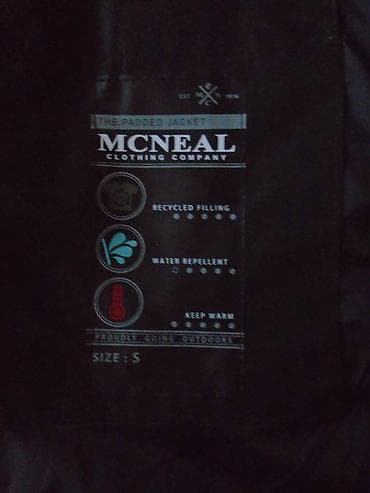Mcneal original muška jakna, kao nova, S veličine na lalafo.rs — 4 Mcneal original muška jakna, kao nova, S veličine — 4