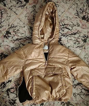 Dečija zimska jakna sa kapuljačom - Model: anorak kroj, pulover stil na lalafo.rs — 1 Dečija zimska jakna sa kapuljačom - Model: anorak kroj, pulover stil — 1