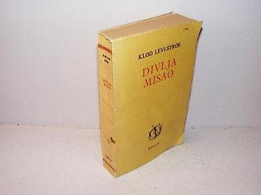 Divlja misao klod levi- stros1978 nolitmek povezstanje vrlo dobro na lalafo.rs — 1 Divlja misao klod levi- stros1978 nolitmek povezstanje vrlo dobro — 1