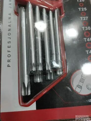 Odvijac torx garnitura 1.850 din at lalafo.rs — 6 Odvijac torx garnitura 1.850 din — 6