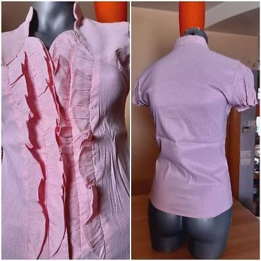 zenske broj: Umut Dulda ženska košulja-bluza, svetloružičasta sa sitnim prugama. - at lalafo.rs — 2 zenske broj: Umut Dulda ženska košulja-bluza, svetloružičasta sa sitnim prugama. - — 2