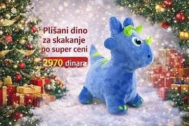 Dečije sportske igračke: Plišana igračka za skakanje – konjić/dino - Mekana plišana navlaka na lalafo.rs — 6 Dečije sportske igračke: Plišana igračka za skakanje – konjić/dino - Mekana plišana navlaka — 6