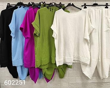Komplet za žene – bluze i pantalone širokog kroja Komplet: 2.600 na lalafo.rs — 6 Komplet za žene – bluze i pantalone širokog kroja Komplet: 2.600 — 6