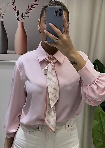 💫Ženska elegantna košulja sa dekorativnom maramom/kravatom
✅2400 din na lalafo.rs — 4 💫Ženska elegantna košulja sa dekorativnom maramom/kravatom
✅2400 din — 4