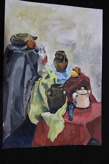 Antique Decor: SLIKA MRTVA PRIRODA, IMPRESIONIZAM, AKRIL NA KARTONU, 70X100 | Slika at lalafo.rs — 2 Antique Decor: SLIKA MRTVA PRIRODA, IMPRESIONIZAM, AKRIL NA KARTONU, 70X100 | Slika — 2