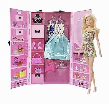 Barbie Ormar sa Lutkom i Dodatcima 👗👠 Neverovatan Barbie ormar PUN na lalafo.rs — 1 Barbie Ormar sa Lutkom i Dodatcima 👗👠 Neverovatan Barbie ormar PUN — 1