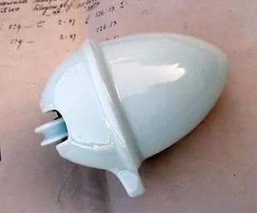 Antiques: Antique Porcelanski teg za luster 1940. 920 grama. Antikni porcelanski at lalafo.rs — 5 Antiques: Antique Porcelanski teg za luster 1940. 920 grama. Antikni porcelanski — 5