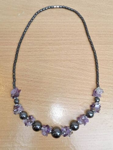 Ogrlica od Hematita i Ametista Ogrlica od Hematita i Ametista na lalafo.rs Ogrlica od Hematita i Ametista Ogrlica od Hematita i Ametista