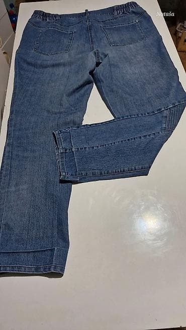 pantalone gina benotti: 3XL MIA MODA FARMERKE SA ELASTINOM POLUOBIM STRUKA 50/53cm KUKOVI na lalafo.rs — 3 pantalone gina benotti: 3XL MIA MODA FARMERKE SA ELASTINOM POLUOBIM STRUKA 50/53cm KUKOVI — 3