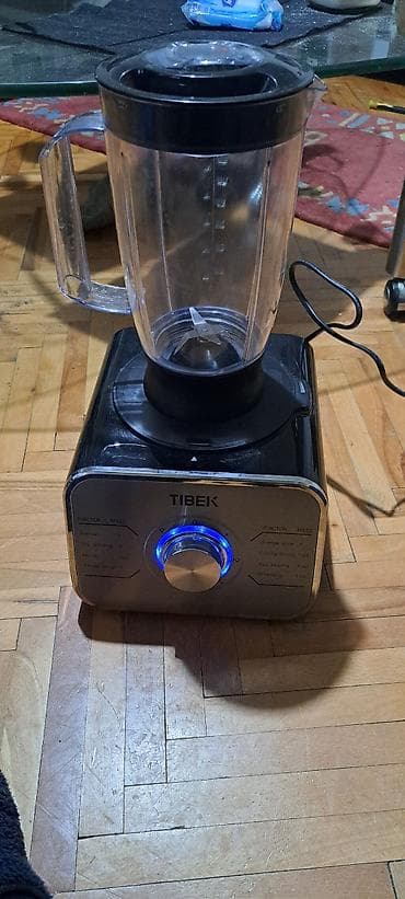 TIBEK multifunkcionalni kuhinjski procesor sa blenderom - Snažna baza na lalafo.rs TIBEK multifunkcionalni kuhinjski procesor sa blenderom - Snažna baza
