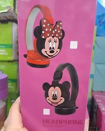 Bluetooth slušalice Miki i Mini Maus 🎧✨ 🎶 Moderan Dizni dizajn na lalafo.rs — 1 Bluetooth slušalice Miki i Mini Maus 🎧✨ 🎶 Moderan Dizni dizajn — 1