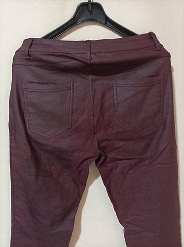 cista koza broj: Na prodaju bordo pantalone od eko kože, sa vidljivim znacima nošenja na lalafo.rs — 6 cista koza broj: Na prodaju bordo pantalone od eko kože, sa vidljivim znacima nošenja — 6