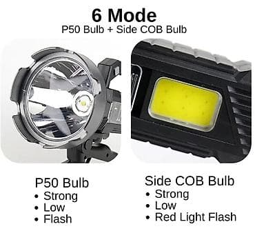 Punjiva baterijska lampa sa postoljem i LED reflektorom Punjiva na lalafo.rs — 7 Punjiva baterijska lampa sa postoljem i LED reflektorom Punjiva — 7