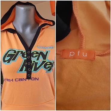 Ženski bezrukavnik/majica sa kapuljačom PFU. - Model: bez rukava na lalafo.rs — 3 Ženski bezrukavnik/majica sa kapuljačom PFU. - Model: bez rukava — 3