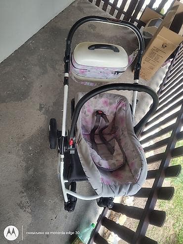 Kolica za bebe 3u1 sa torbom/kutijom za mame - Model sa reverzibilnom na lalafo.rs — 3 Kolica za bebe 3u1 sa torbom/kutijom za mame - Model sa reverzibilnom — 3