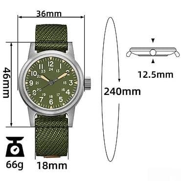 ADDIESDIVE AD2088 - 36mm - Zelena Potpuno nov muški sat ADDIESDIVE na lalafo.rs — 7 ADDIESDIVE AD2088 - 36mm - Zelena Potpuno nov muški sat ADDIESDIVE — 7