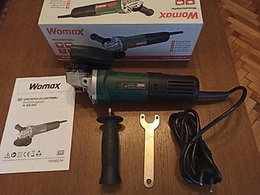 Pneumatski alati i kompresori: Nova brusilica WOMAX 850W, 125mm, 12000°/min. Jača od male brusilice na lalafo.rs — 4 Pneumatski alati i kompresori: Nova brusilica WOMAX 850W, 125mm, 12000°/min. Jača od male brusilice — 4