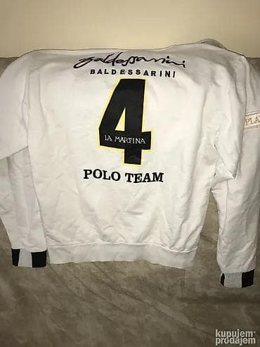 Original La Martina duks M 100% cotton Ramena 48cm duzina 74cm na lalafo.rs — 3 Original La Martina duks M 100% cotton Ramena 48cm duzina 74cm — 3