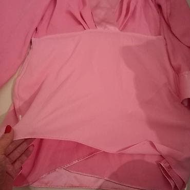 Prelepa Zara haljina - L velicine. Roze boje, satenska. Materijal nije na lalafo.rs — 6 Prelepa Zara haljina - L velicine. Roze boje, satenska. Materijal nije — 6