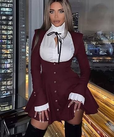 🔥Ženska haljina-košulja sa dugim rukavima i kontrastnim panelom
✅2600 na lalafo.rs 🔥Ženska haljina-košulja sa dugim rukavima i kontrastnim panelom
✅2600