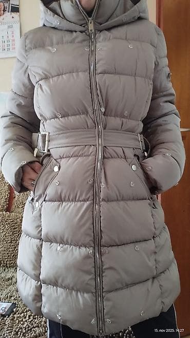 kozna jakna sa: Ženska zimska jakna/kaput sa krznom - Boja: svetlosiva/taupe - Model na lalafo.rs — 5 kozna jakna sa: Ženska zimska jakna/kaput sa krznom - Boja: svetlosiva/taupe - Model — 5