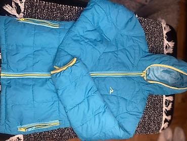 kom sa etiketom: Zimska jakna – RODEO White Series - Boja: tirkizno plava sa žutim at lalafo.rs — 5 kom sa etiketom: Zimska jakna – RODEO White Series - Boja: tirkizno plava sa žutim — 5