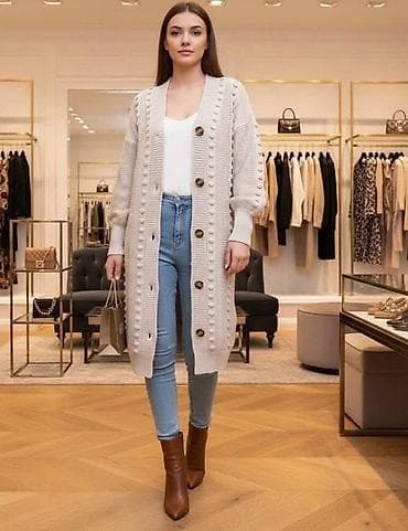 ✨ Pleteni kardigan za punije✨ 📏 Veličine: 40 • 42 • 44 • 46 • 48 - na lalafo.rs — 3 ✨ Pleteni kardigan za punije✨ 📏 Veličine: 40 • 42 • 44 • 46 • 48 - — 3