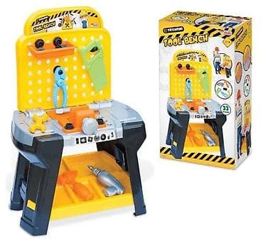 Dečiji set – radionica sa alatom “Tool Bench” - Tematski sto za igru na lalafo.rs Dečiji set – radionica sa alatom “Tool Bench” - Tematski sto za igru