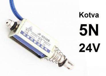 Mini linearni elektromagnet (solenoid) JF-0530B – potisni tip Ključne at lalafo.rs — 3 Mini linearni elektromagnet (solenoid) JF-0530B – potisni tip Ključne — 3