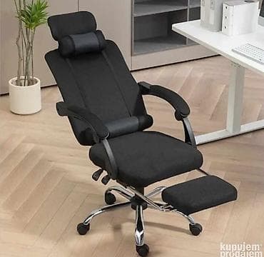 Ergonomska kancelarijska stolica sa osloncem za noge - Podesivi na lalafo.rs — 9 Ergonomska kancelarijska stolica sa osloncem za noge - Podesivi — 9