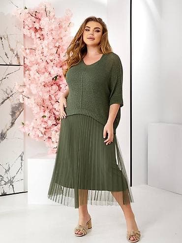 🔥Plisirana midi haljina od tila – ženska - Elegantna plisirana suknja na lalafo.rs — 3 🔥Plisirana midi haljina od tila – ženska - Elegantna plisirana suknja — 3